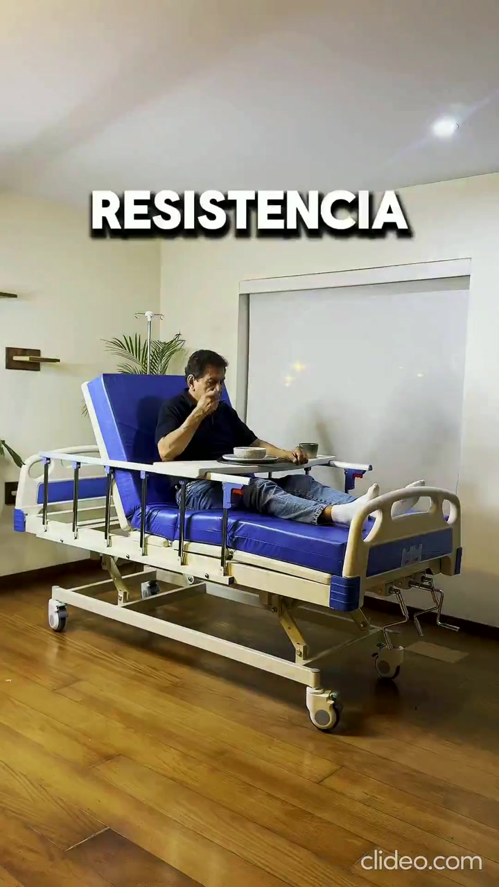 Cama Clínica de 3 Manivelas